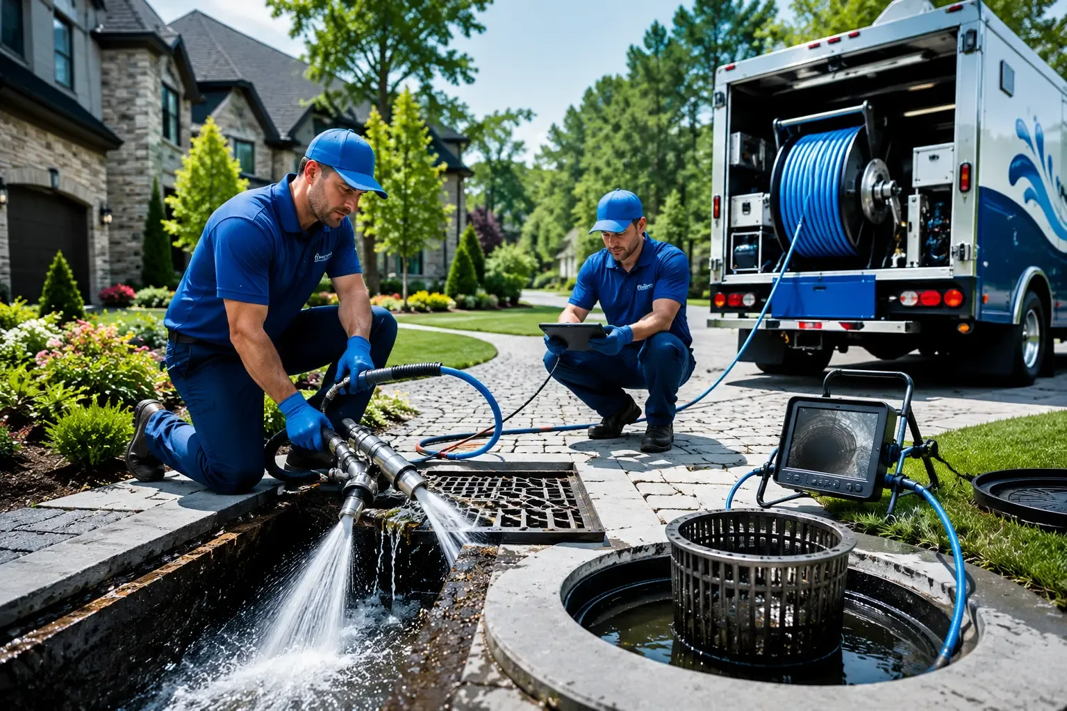 Local outdoor drain cleaning professionals in Franklin, LA
